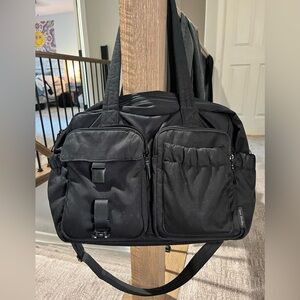 Vera Bradley Utility Oversized Travel Tote Bag Black